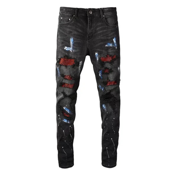Blood Painted Jeans