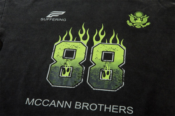 Green Flames Long Sleeve