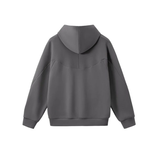 Grey Tech Fleece Hoodie