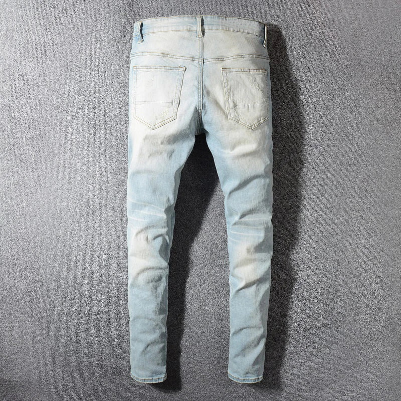 Pink Bandana Jeans
