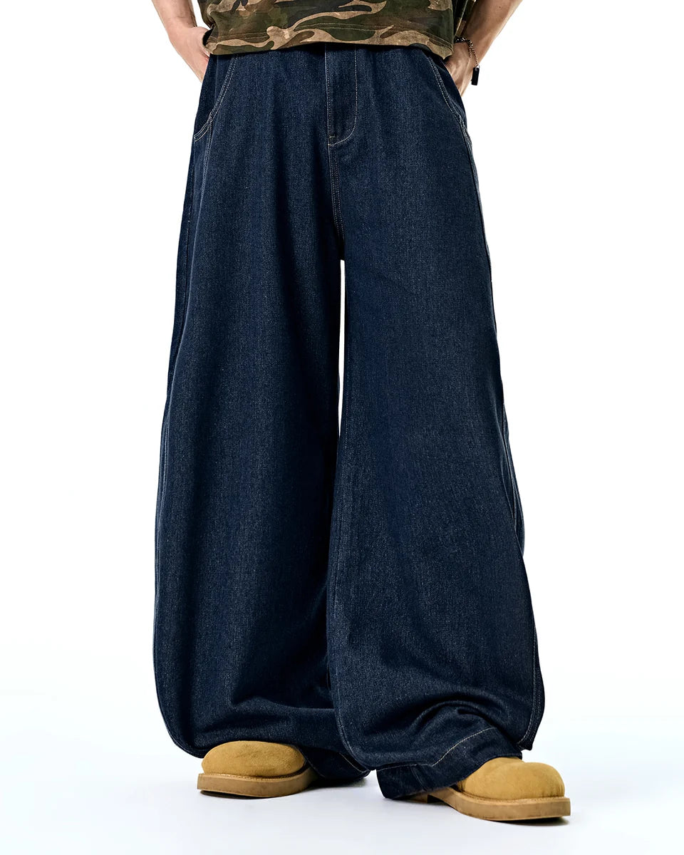 BLUE BAGGY JEANS