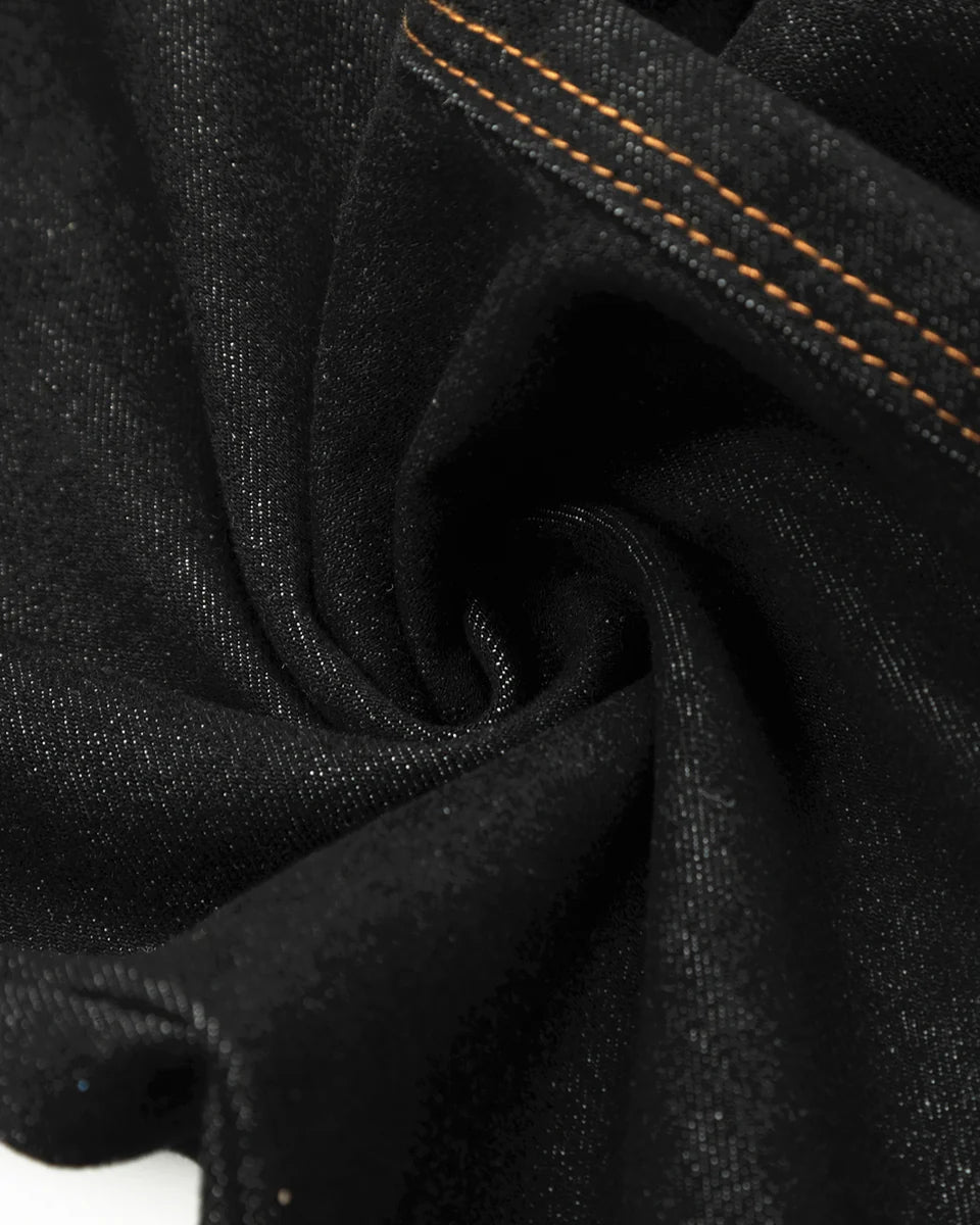 ROPES BLACK BAGGY JEANS