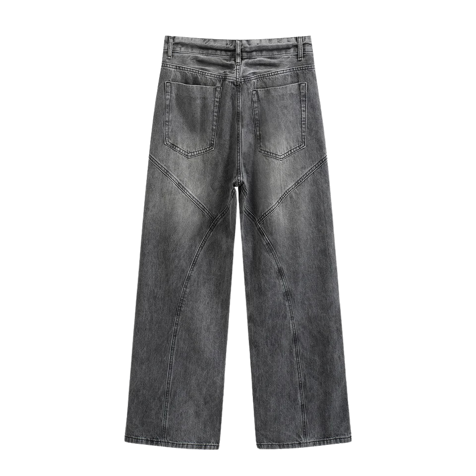 ROW GRAY BAGGY JEANS