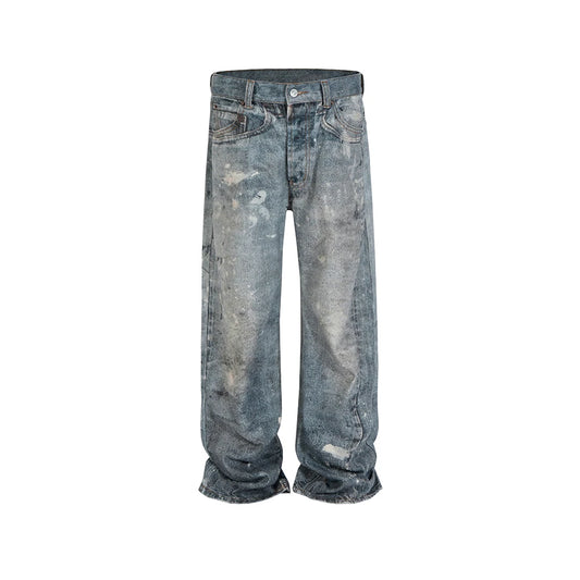 Stain Flare Jeans