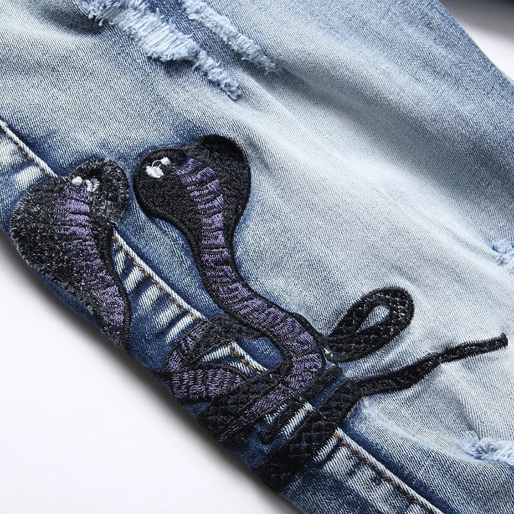 Classic Snake Jeans