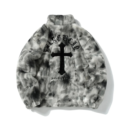 Street Camo Pile Jacket