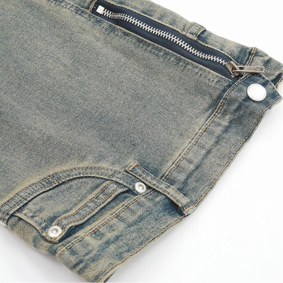 Reversed Flare Jeans