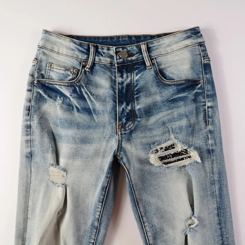 Classic Bandana Jeans