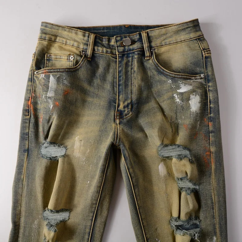 Melody Cream Jeans