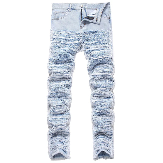Fluffy Blue Jeans