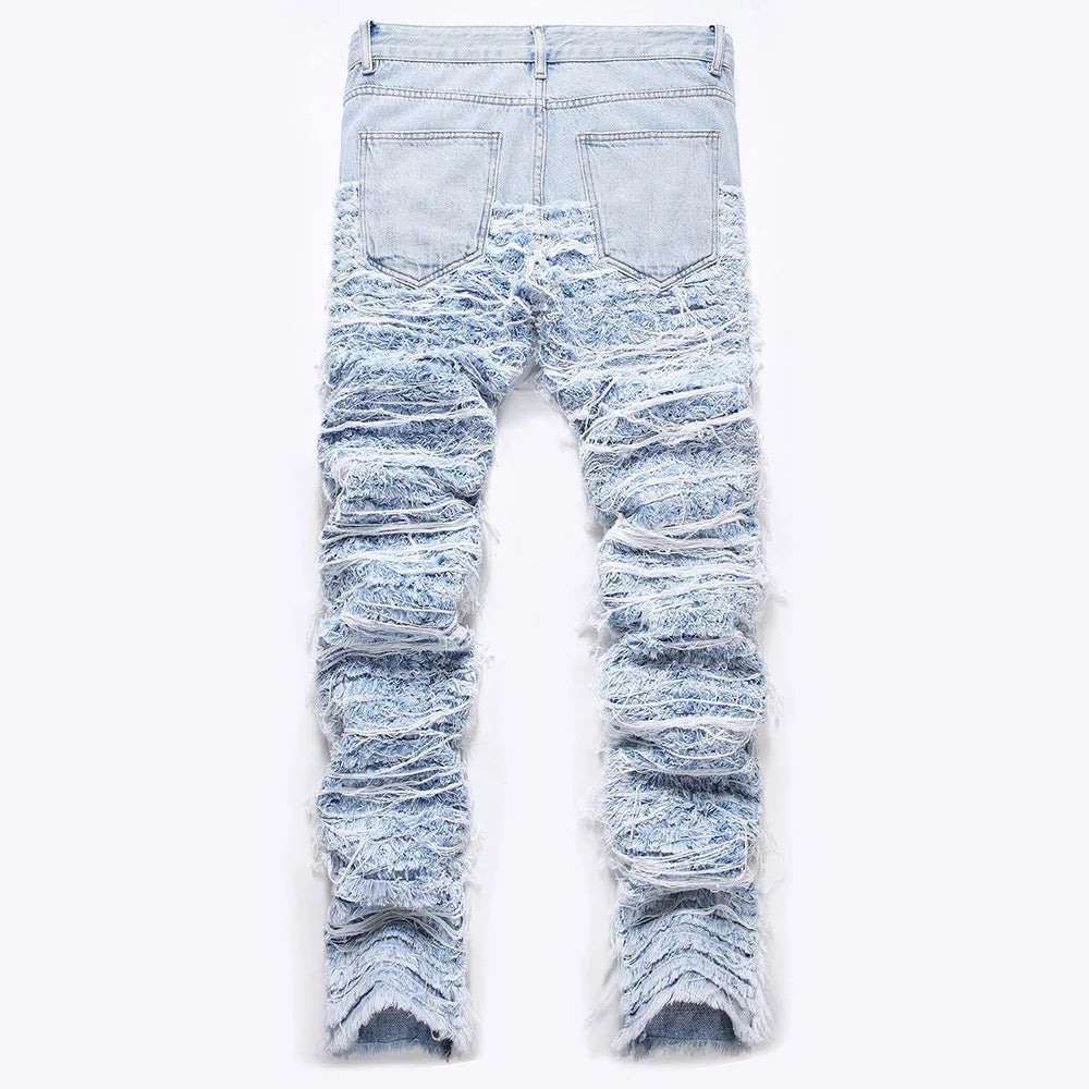Fluffy Blue Jeans