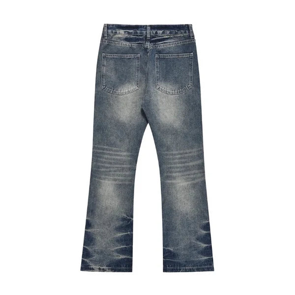 Waved Flare Jeans