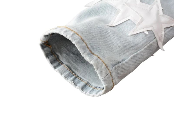 White Stars Jeans