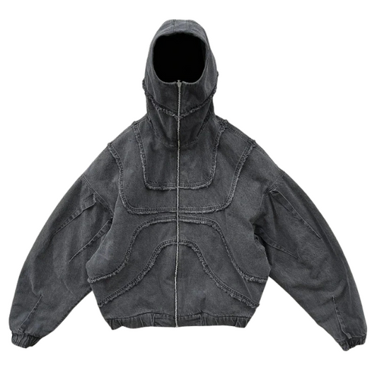 Zipped Mask Hoodie