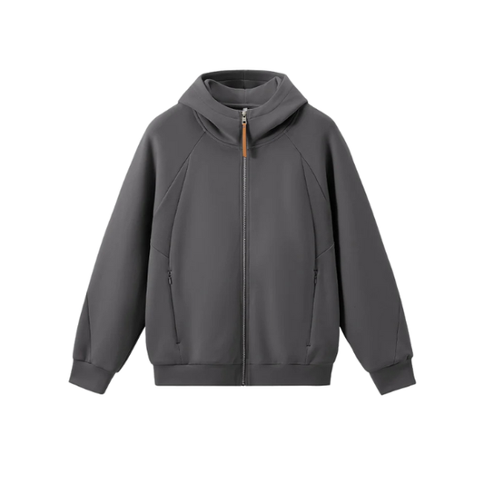 Grey Tech Fleece Hoodie