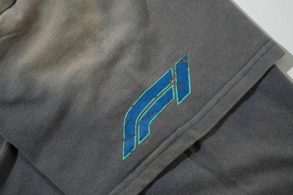 Grey Racing Long Sleeve