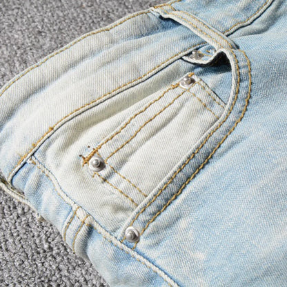 Pink Bandana Jeans