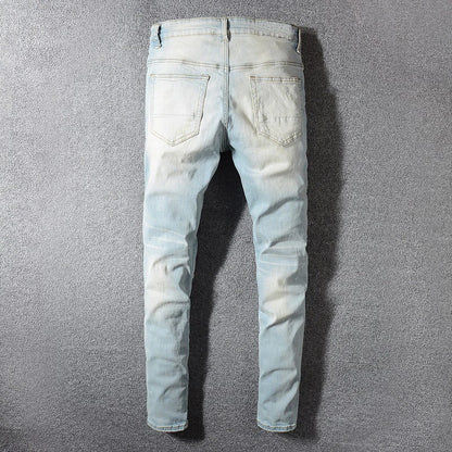 Pink Bandana Jeans