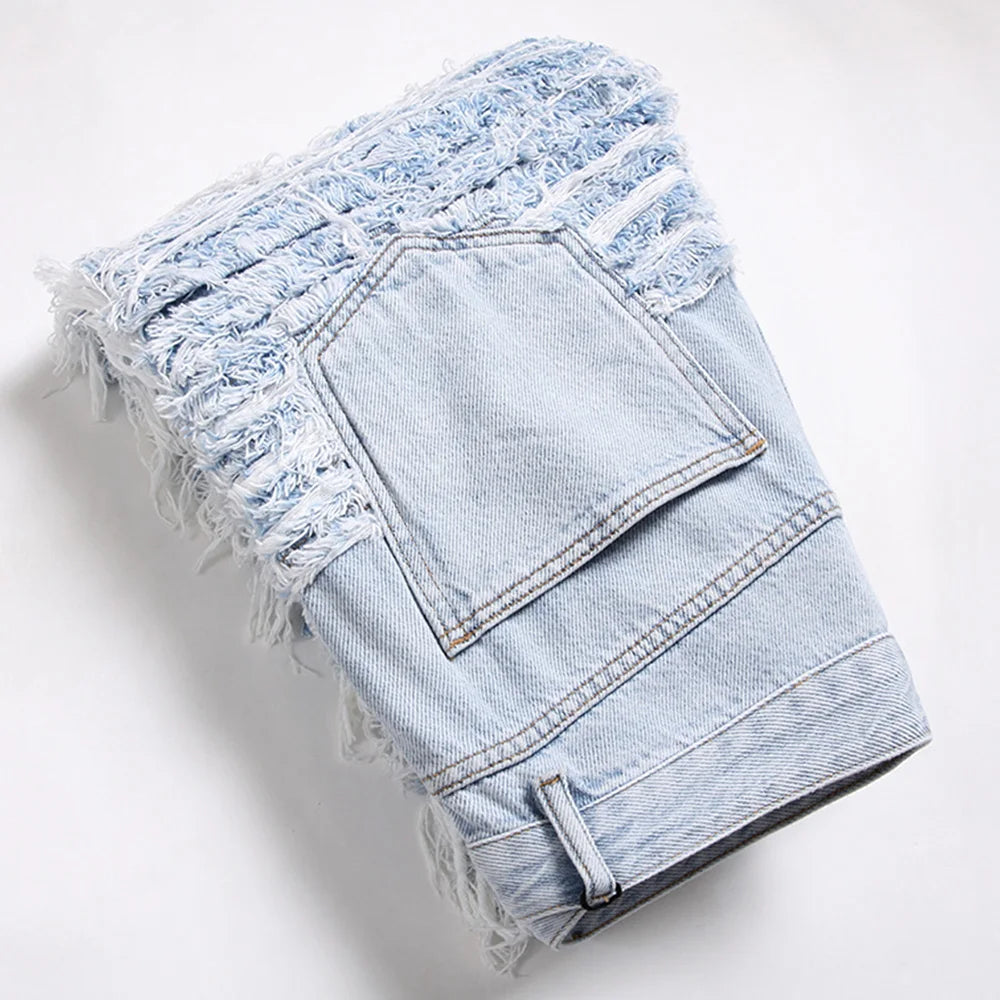 Fluffy Blue Jeans
