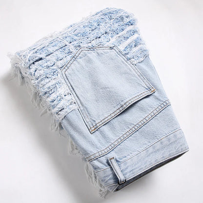 Fluffy Blue Jeans