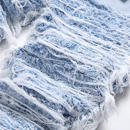 Fluffy Blue Jeans
