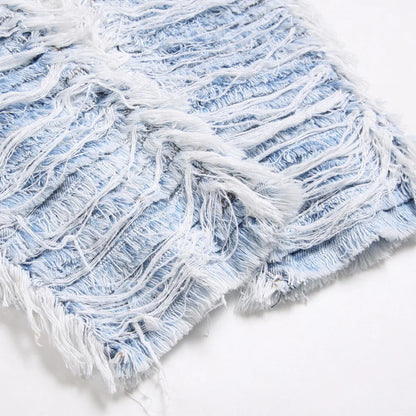 Fluffy Blue Jeans