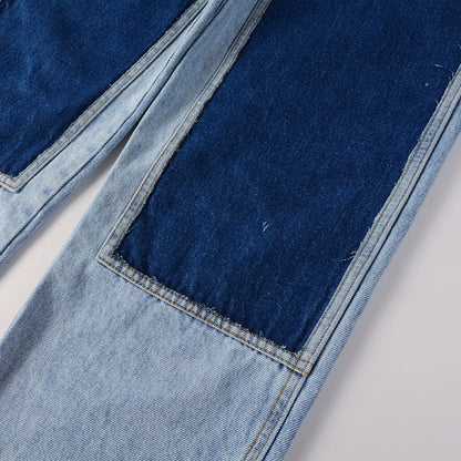 Light Patched Jeans