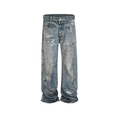 Stain Flare Jeans
