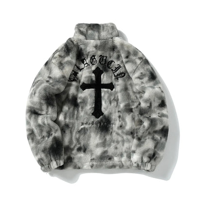Street Camo Pile Jacket