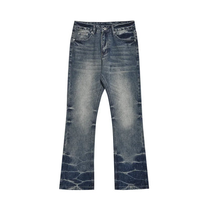 Waved Flare Jeans