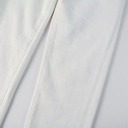 Classic White Jeans