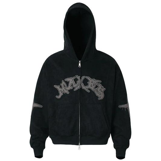 Rigged Crop Hoodie