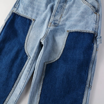 Light Patched Jeans