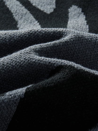Wavy Pattern Sweatshirt